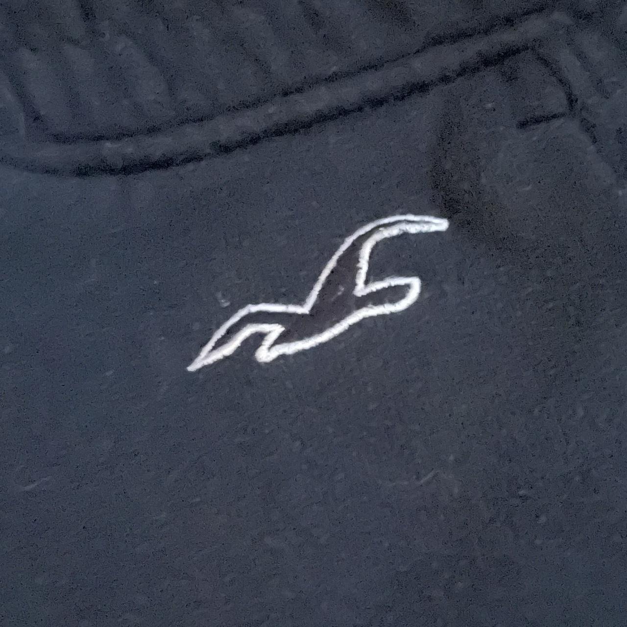 Black Hollister Sweat pants Has 2 small stains One - Depop