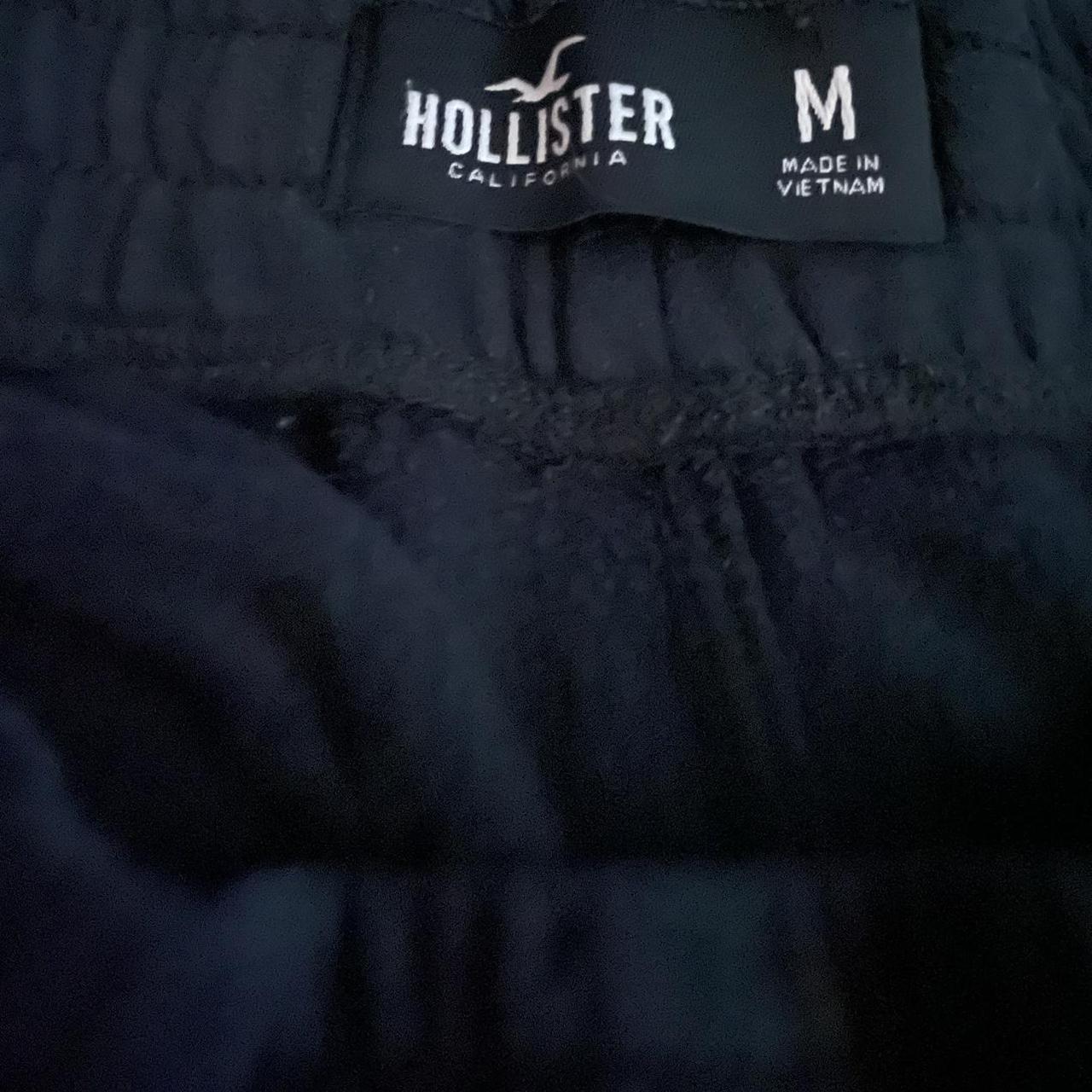 Black Hollister Sweat pants Has 2 small stains One - Depop