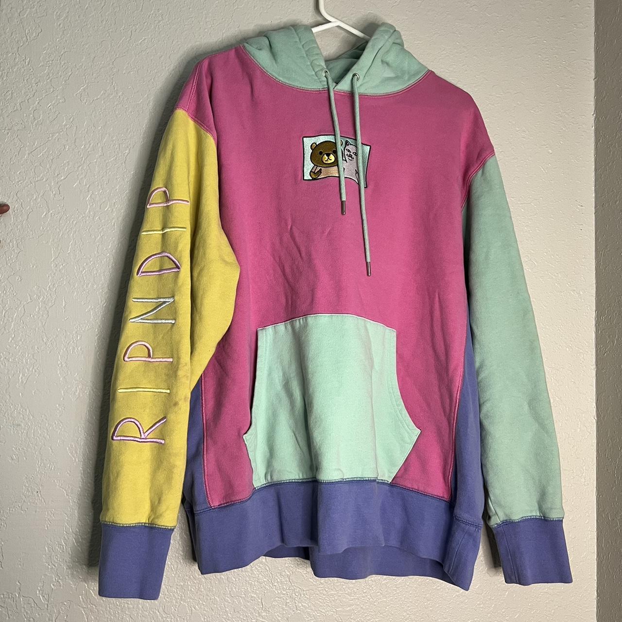 Ripndip color block hoodie online