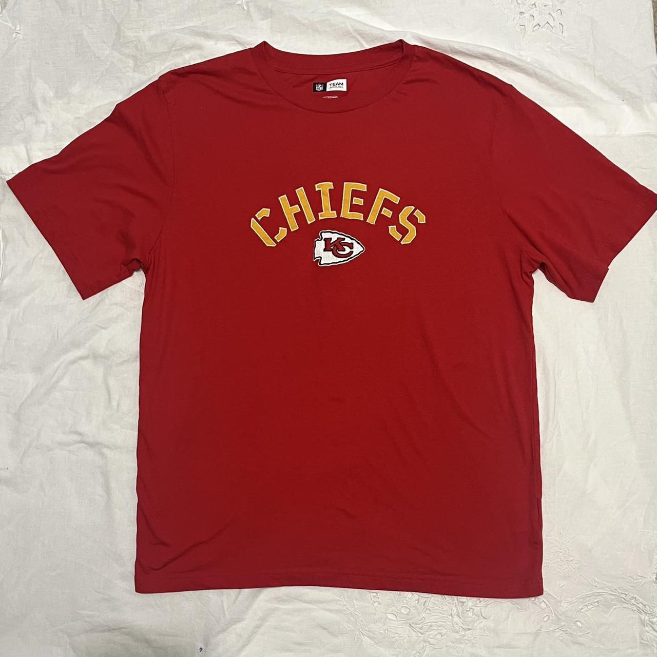 Kansas City Chiefs Embroidered TShirt Size XL NFL... - Depop