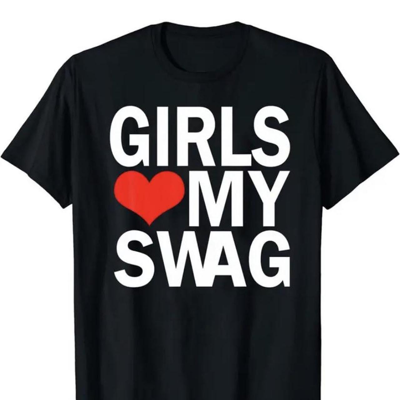 Girls “heart my swag tee - Brand new - Size:... - Depop