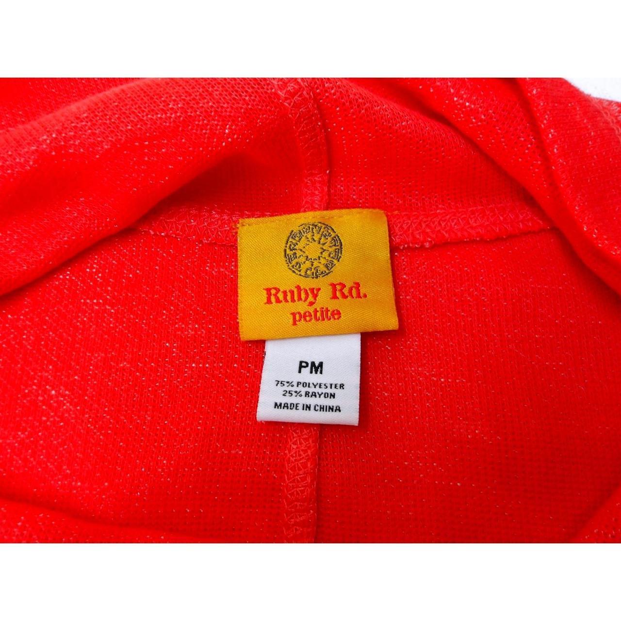 Ruby Rd. Women's Hoodie - Red - One size – Ruby R… - image 3