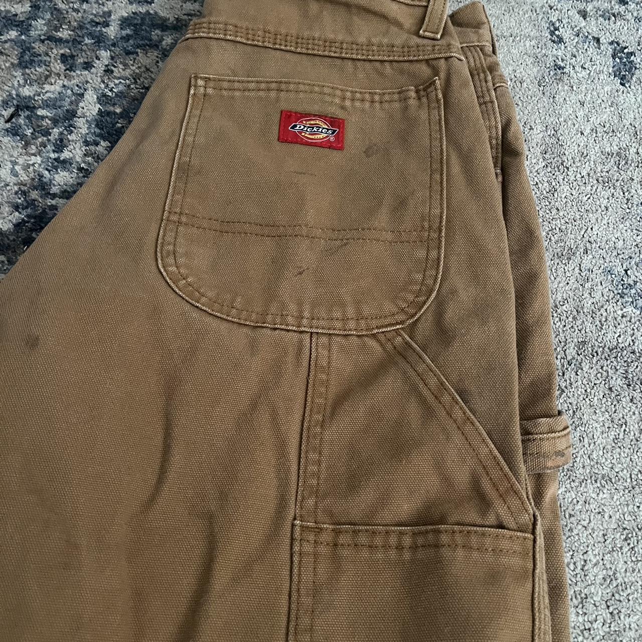 Light brown 30x30 Dickies carpenter pants. - Depop