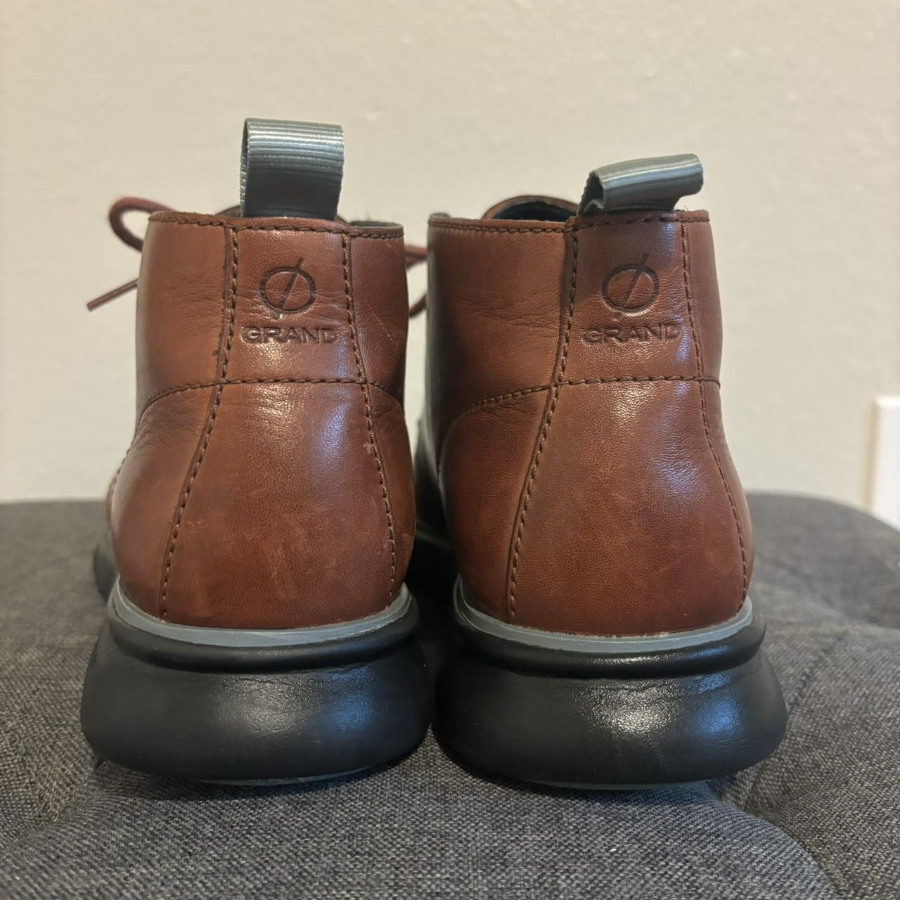 Cole Haan Leather 2.Zerogrand Chukka Boots Size 7 | Depop