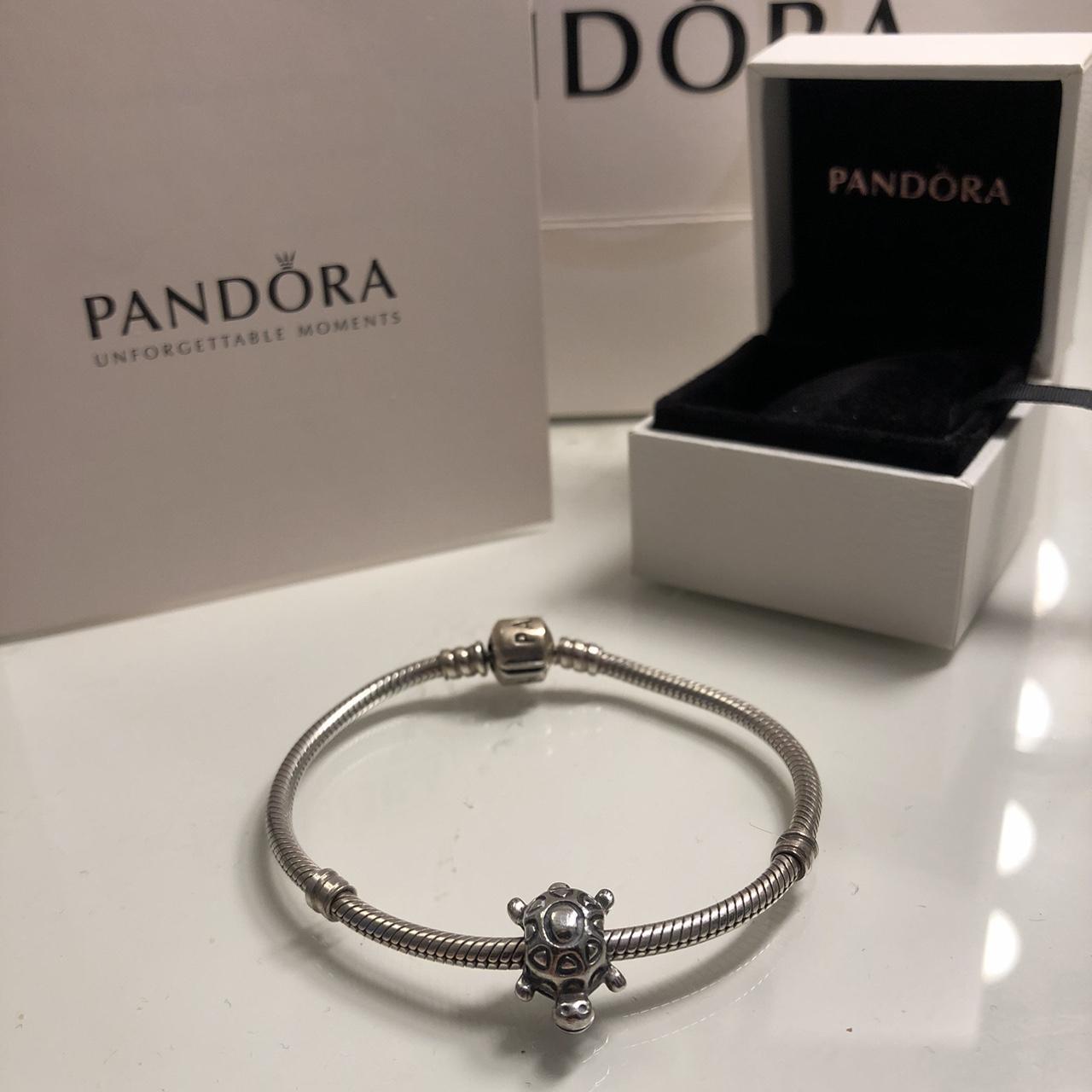 Pandora Turtle Charm - original Pandora box... - Depop