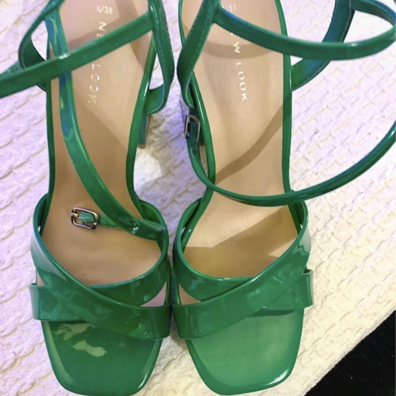 Chloe Suede Green Sandals curated on LTK