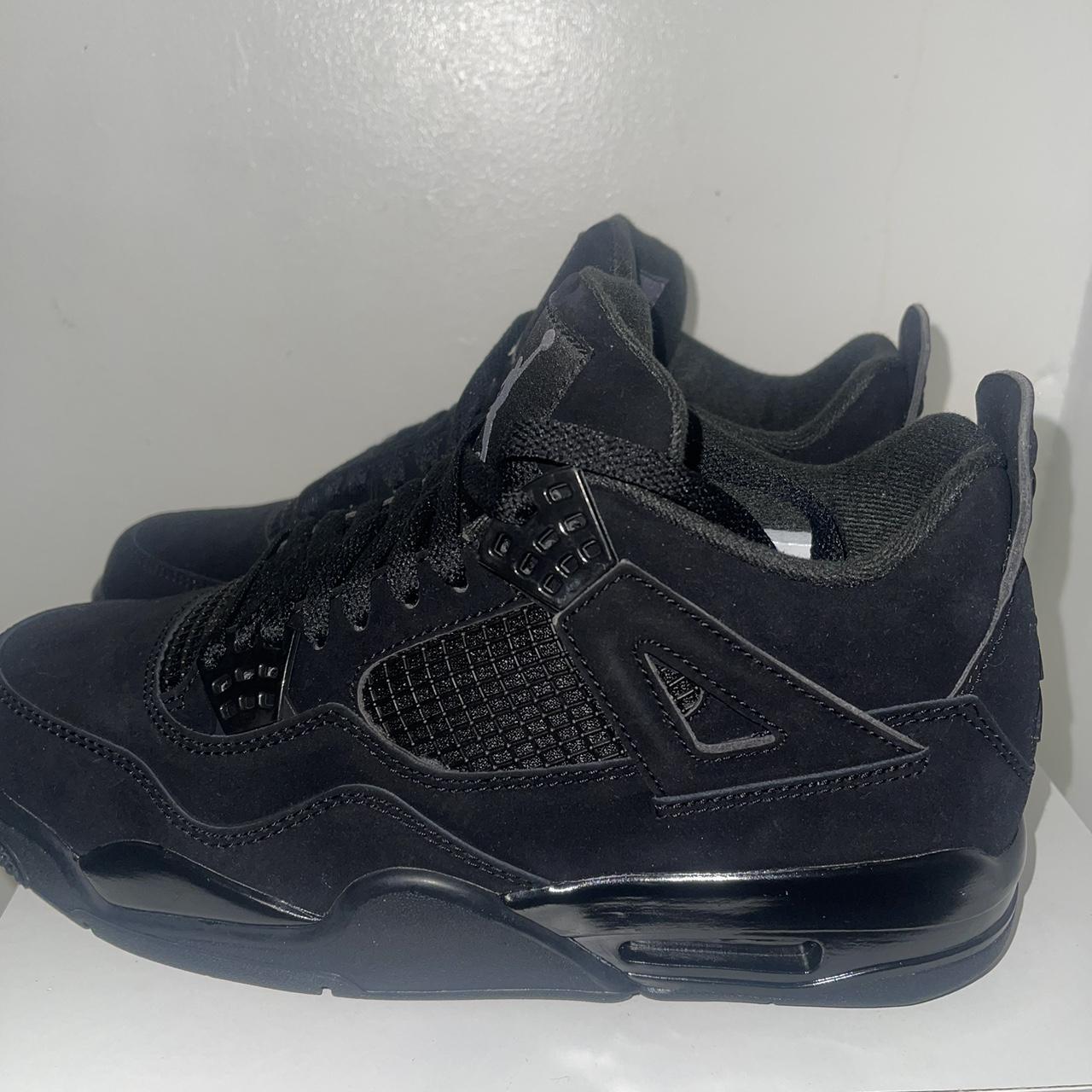 black cats jordan 4 gs