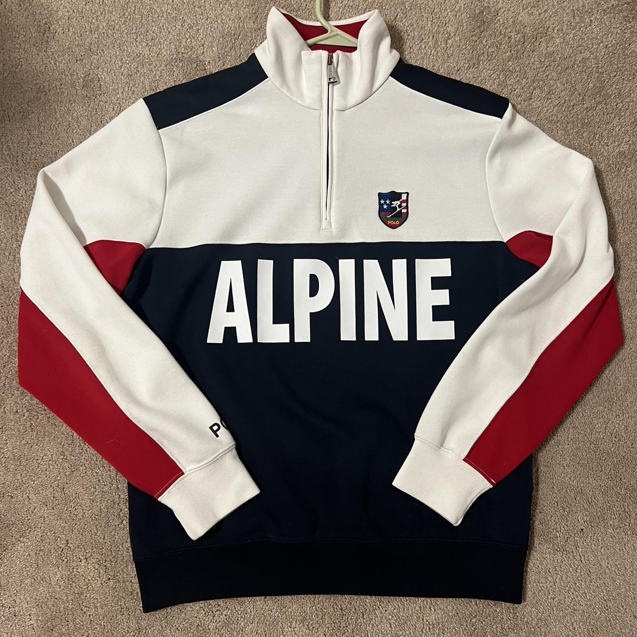 Polo Ralph Lauren online for men P Racing Alpine Hoodie Sweatshirt Large