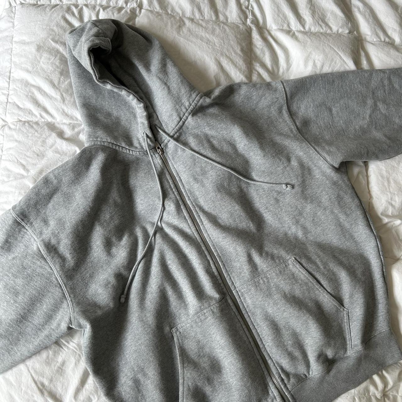 brandy melville grey sweatshirt