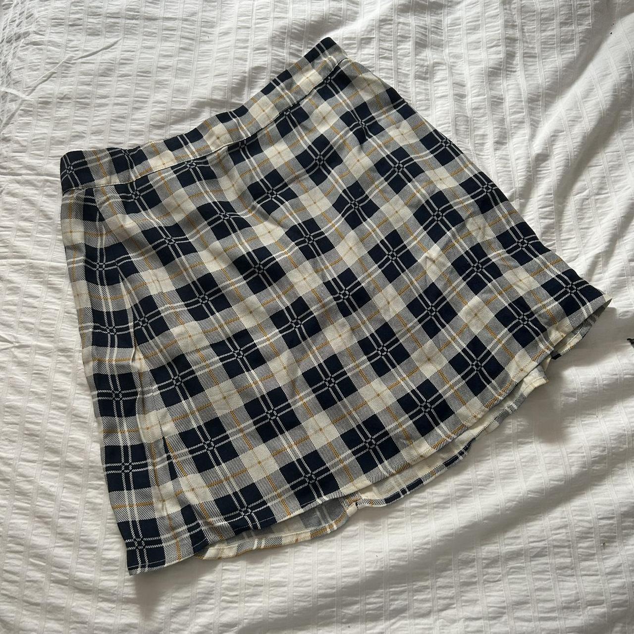 Plaid Reformation Mini Skirt Never worn. No flaws... - Depop