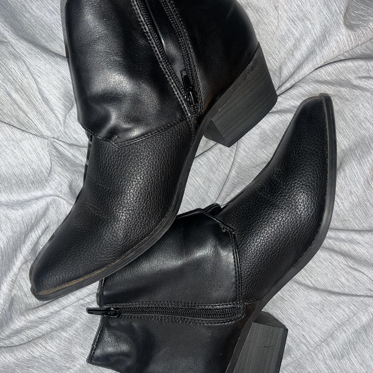 Express clearance black boots