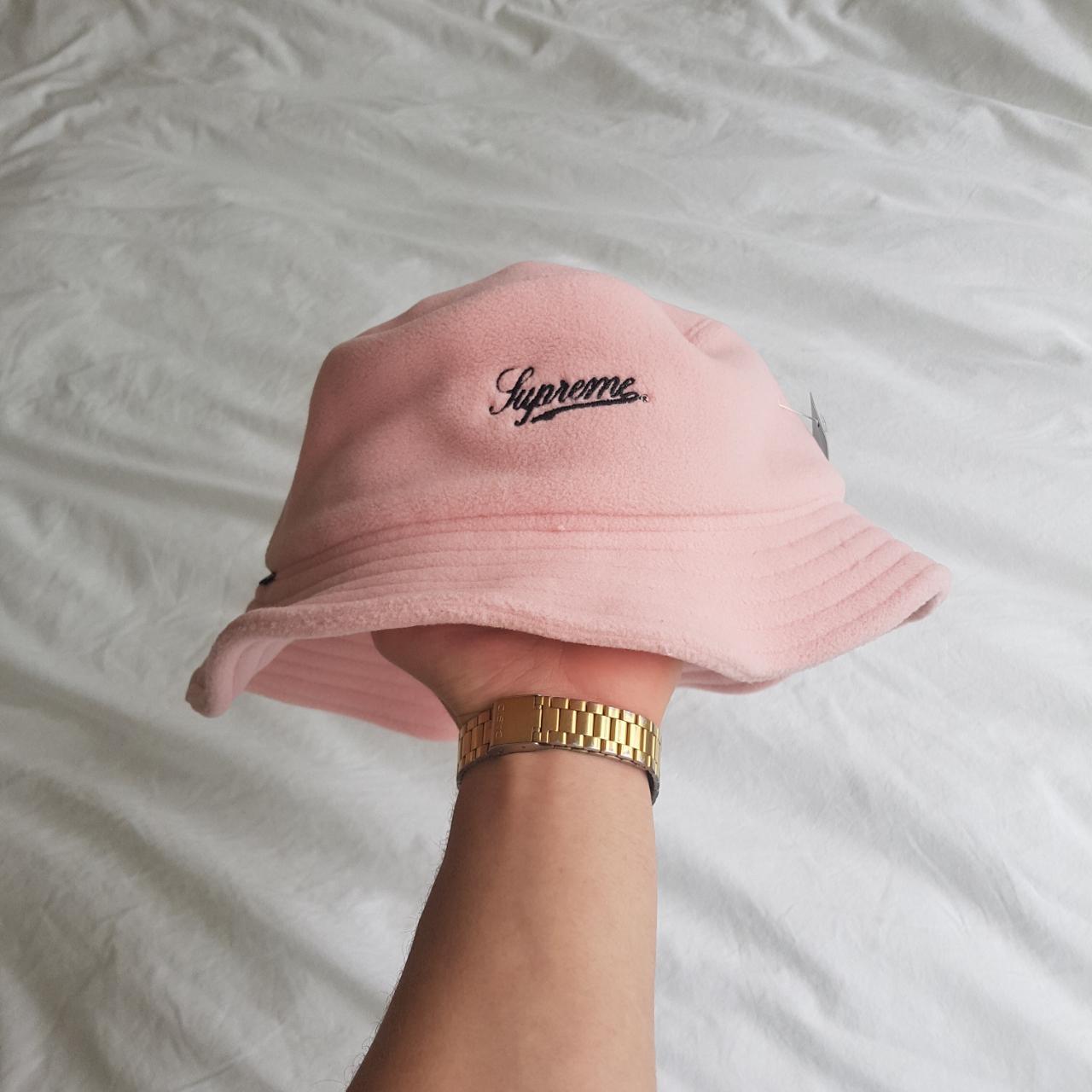 Supreme Polartec Fleece Bucket Hat (Pink), Brand