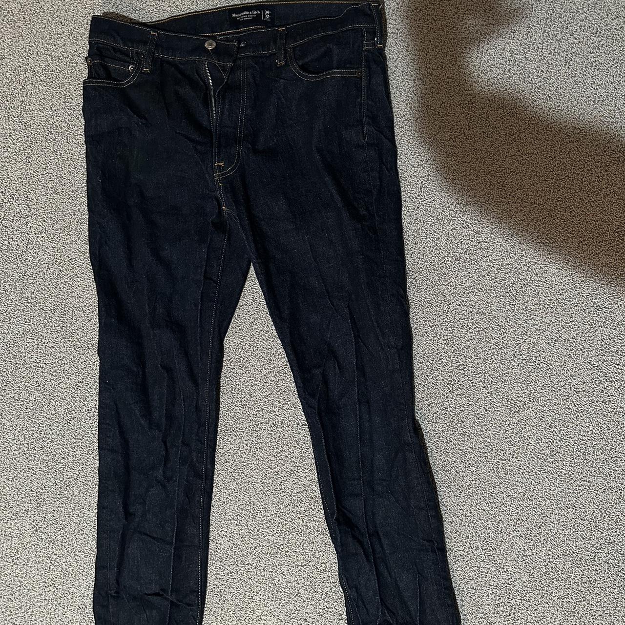 Abercrombie and fitch 90s straight jeans 34 x 32 - Depop