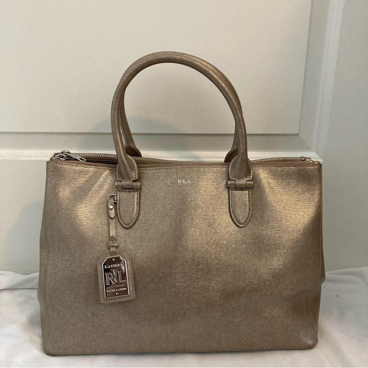 Saffiano satchel ralph on sale lauren