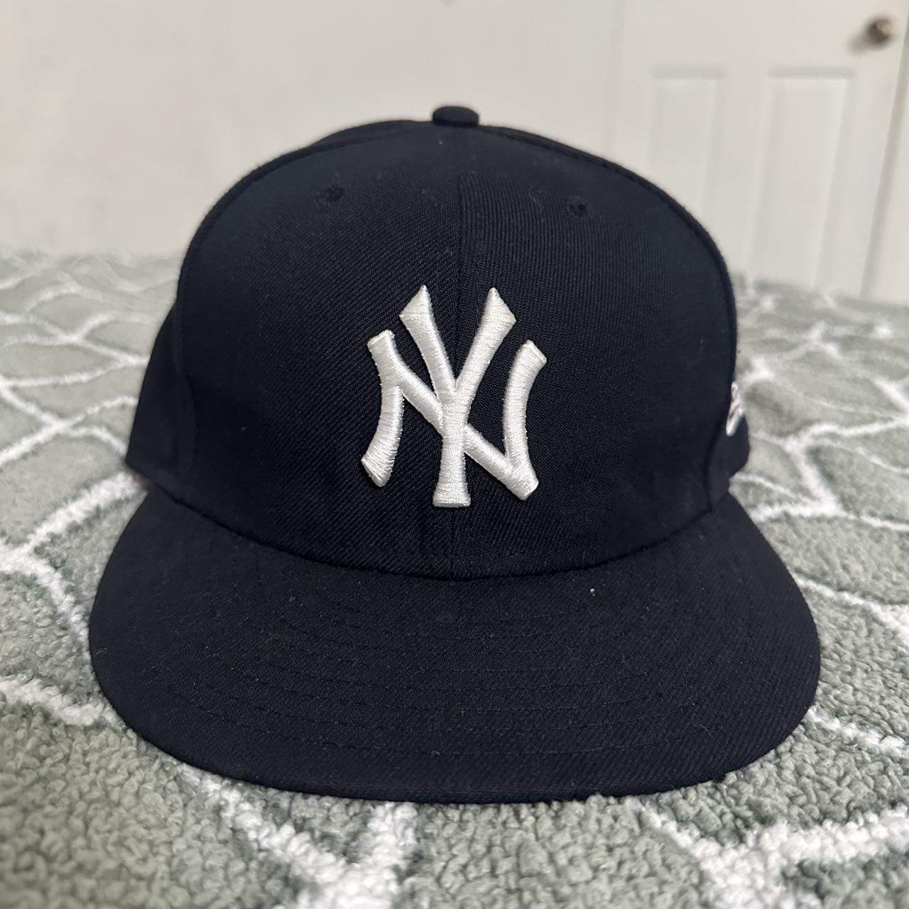 New Era Men's Hat - Navy/Black – New York Yankees hat fitted 7 1/8 …