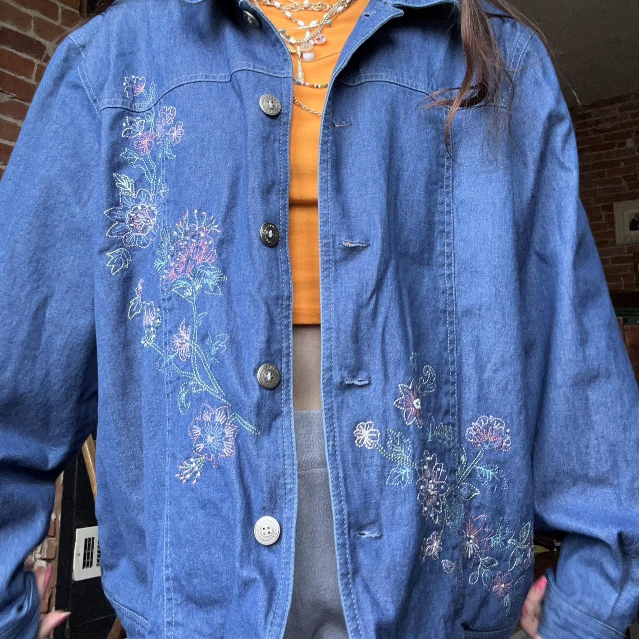 Alfred dunner cheap denim jacket