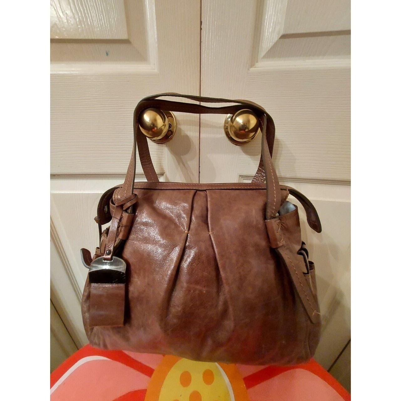 Francesco Biasia Brown Leather Purse offers