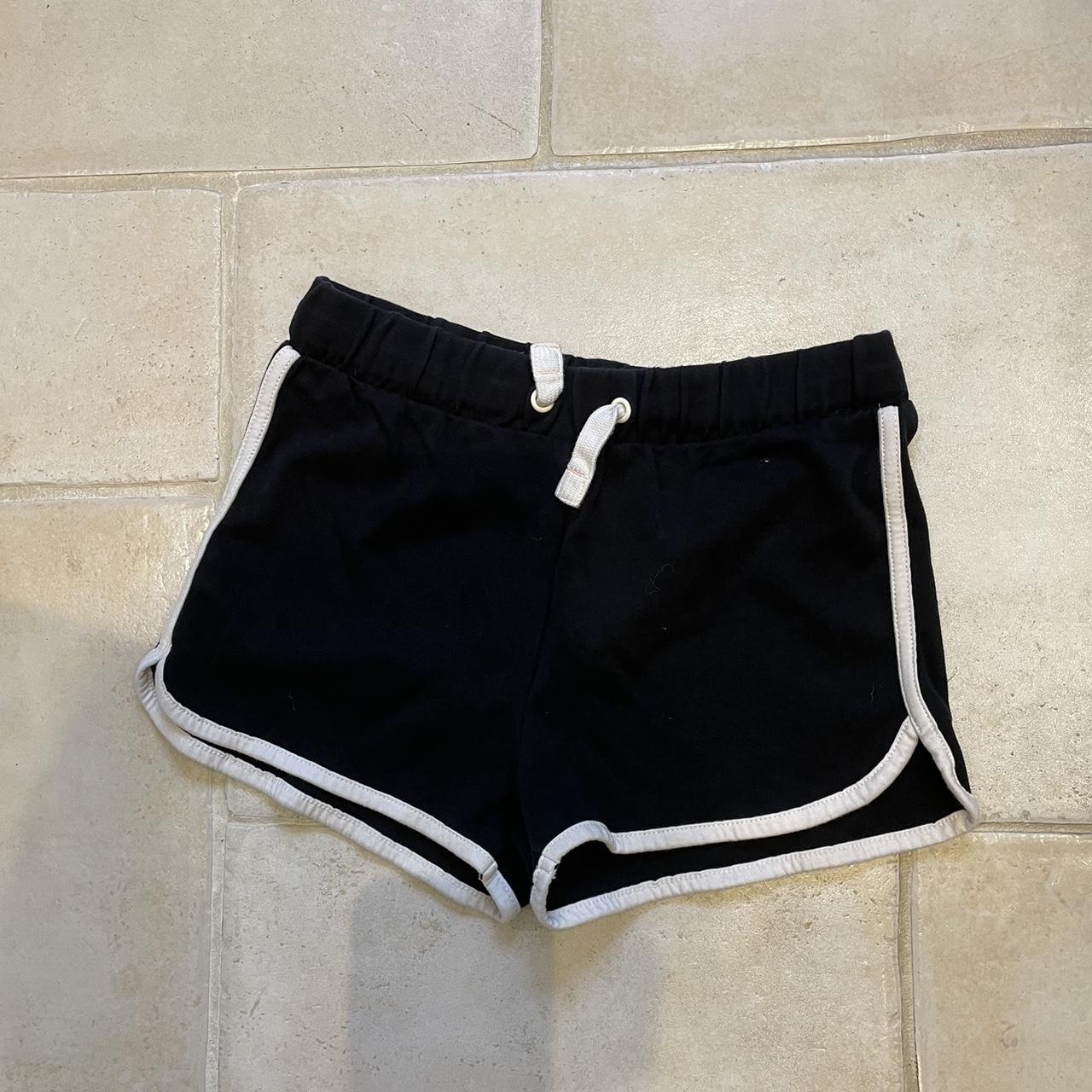 Marks and spencer hot sale black shorts