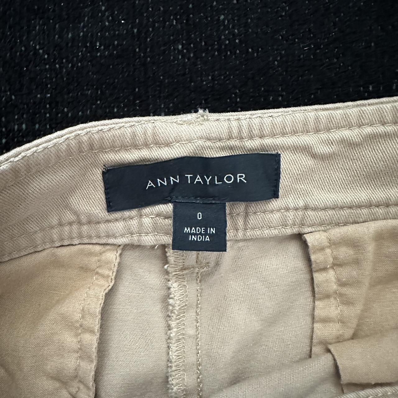 ann taylor khaki pants