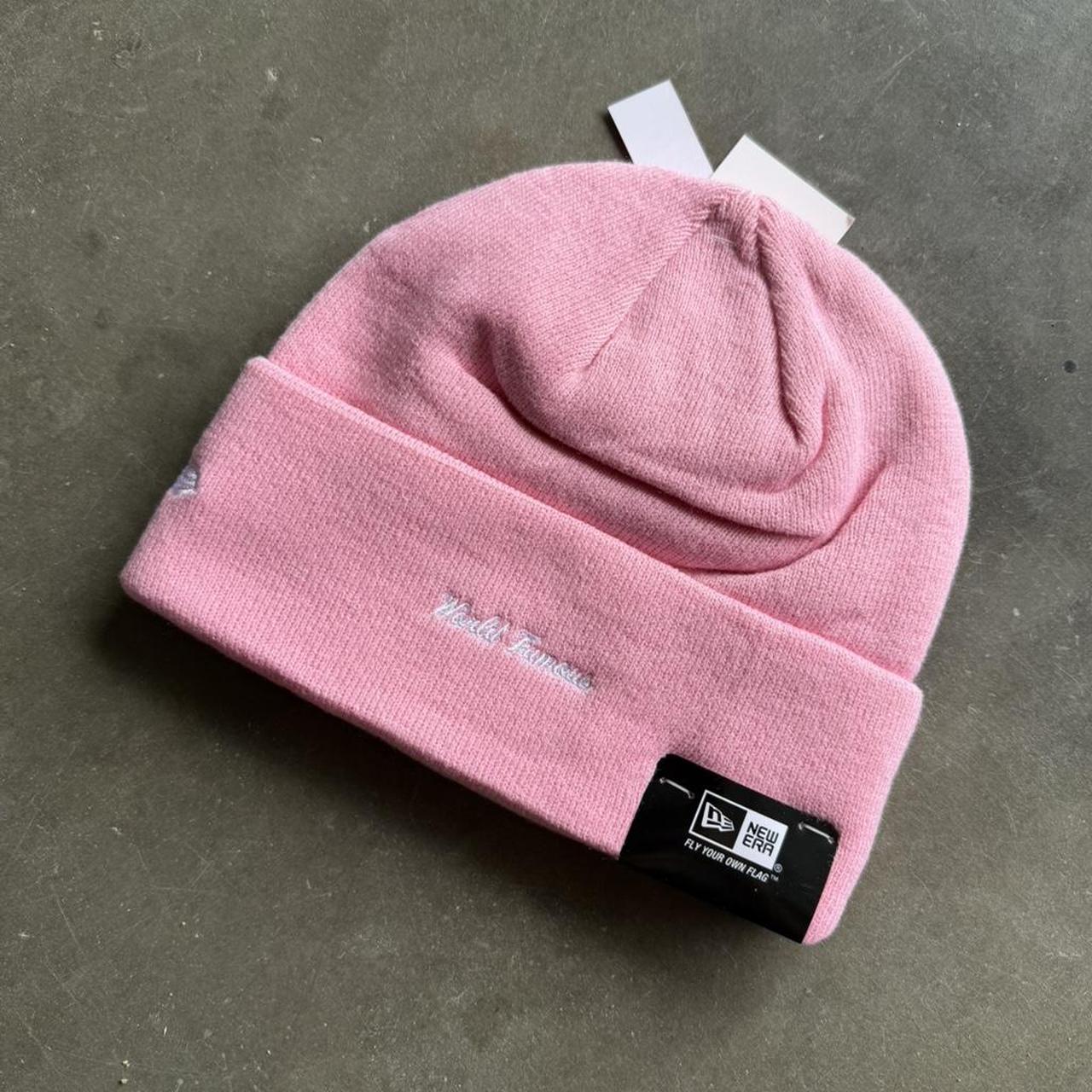 Supreme men's pink hat