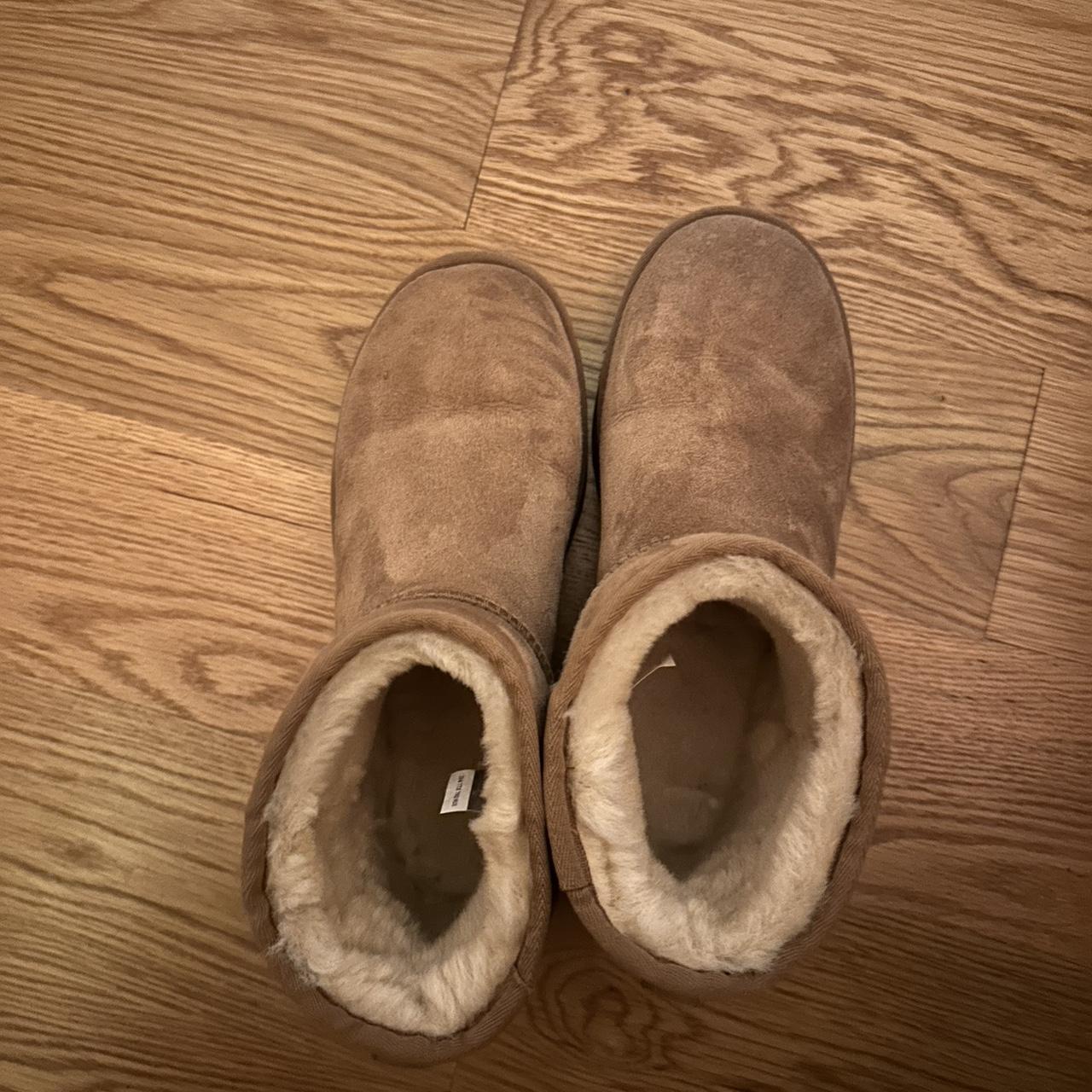 Size 10 chestnut mini UGG boots - Depop