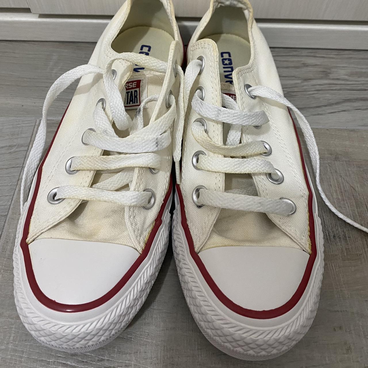 Converse 2025 bianche macchiate