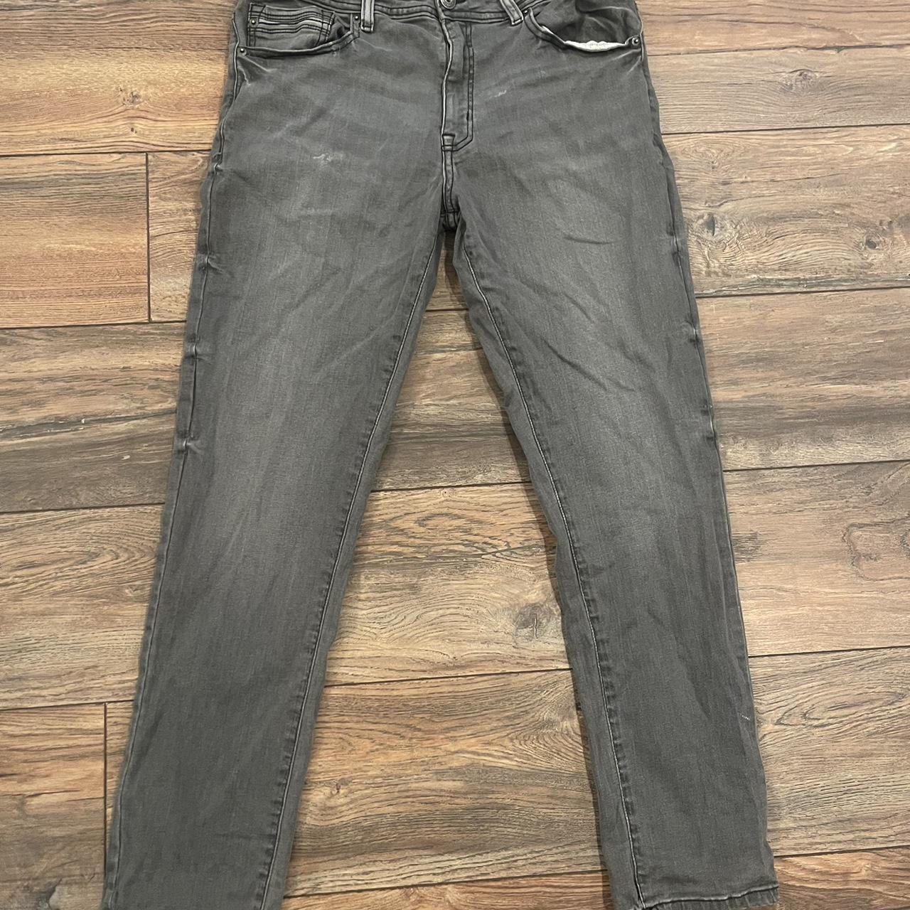 Grey Jeans Men’s 34 Depop