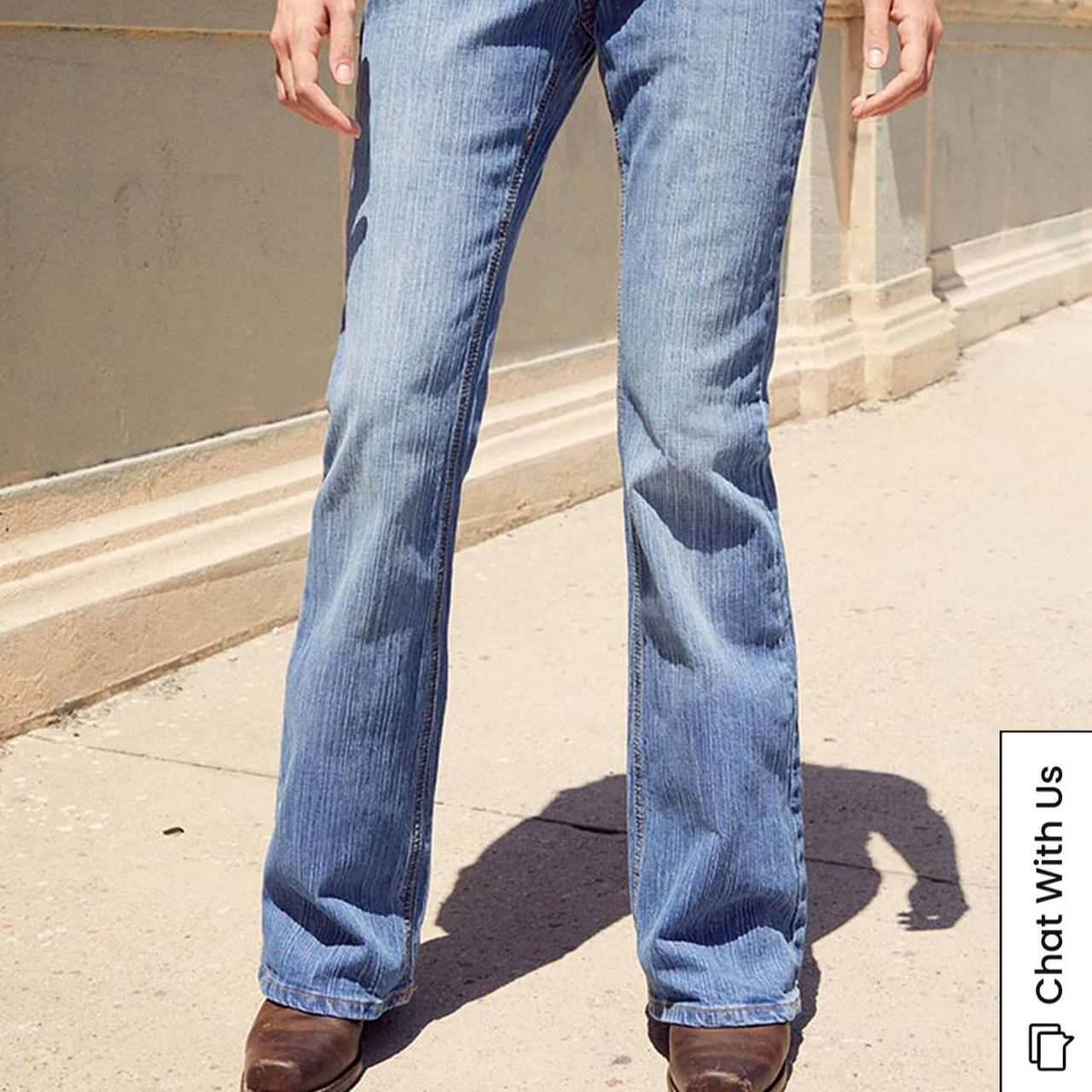 brandy melville bootleg flare jeans. waist size 26... Depop