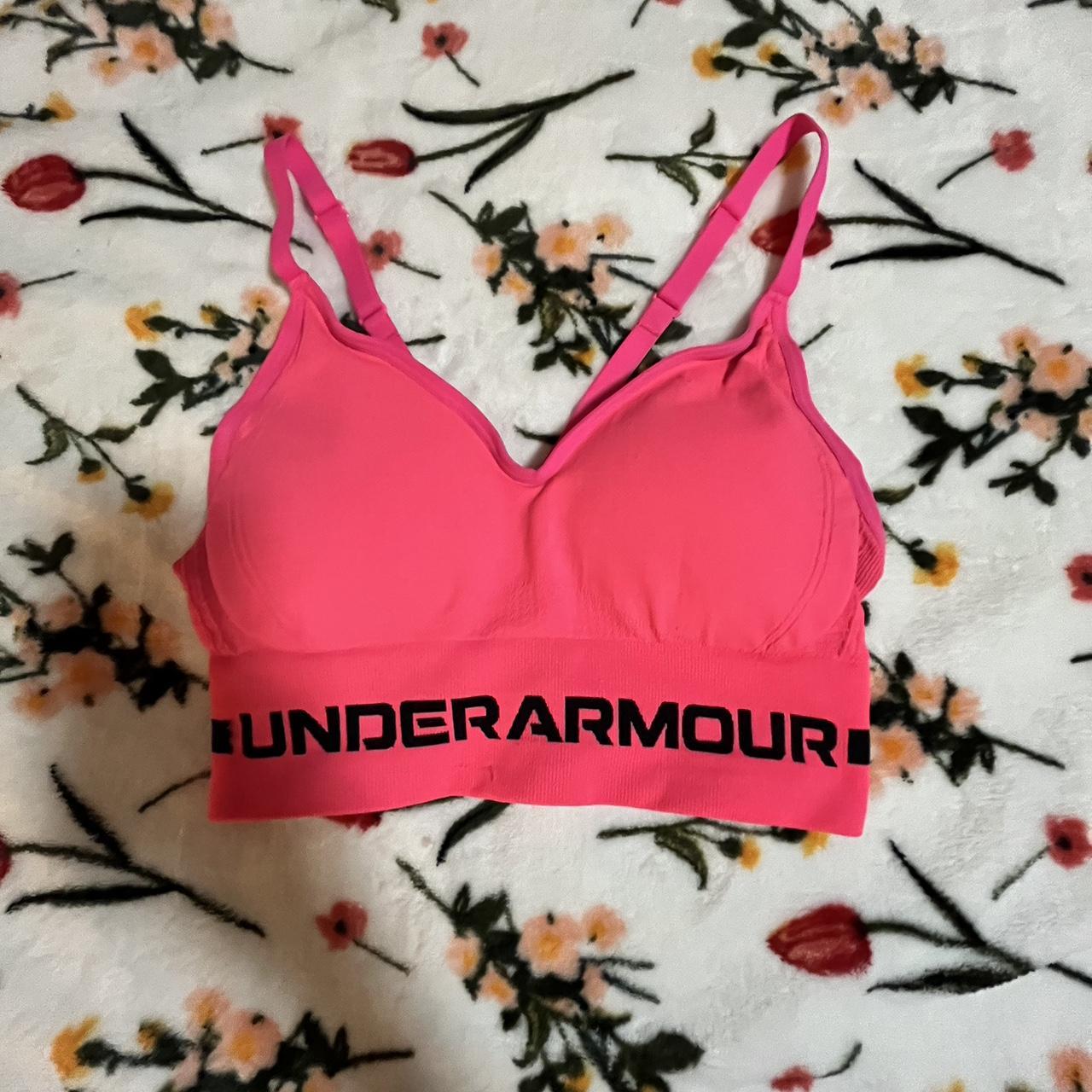 Size S. UNDER ARMOR. Sports bra. Compression!... - Depop