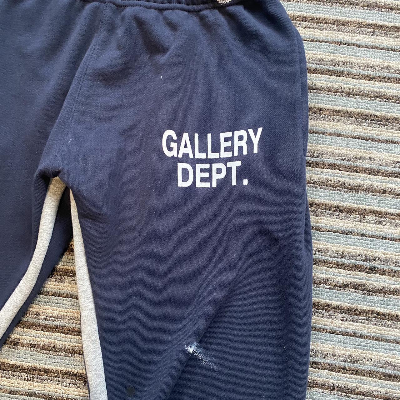 gallery dept. painted flare sweat pants size - Depop