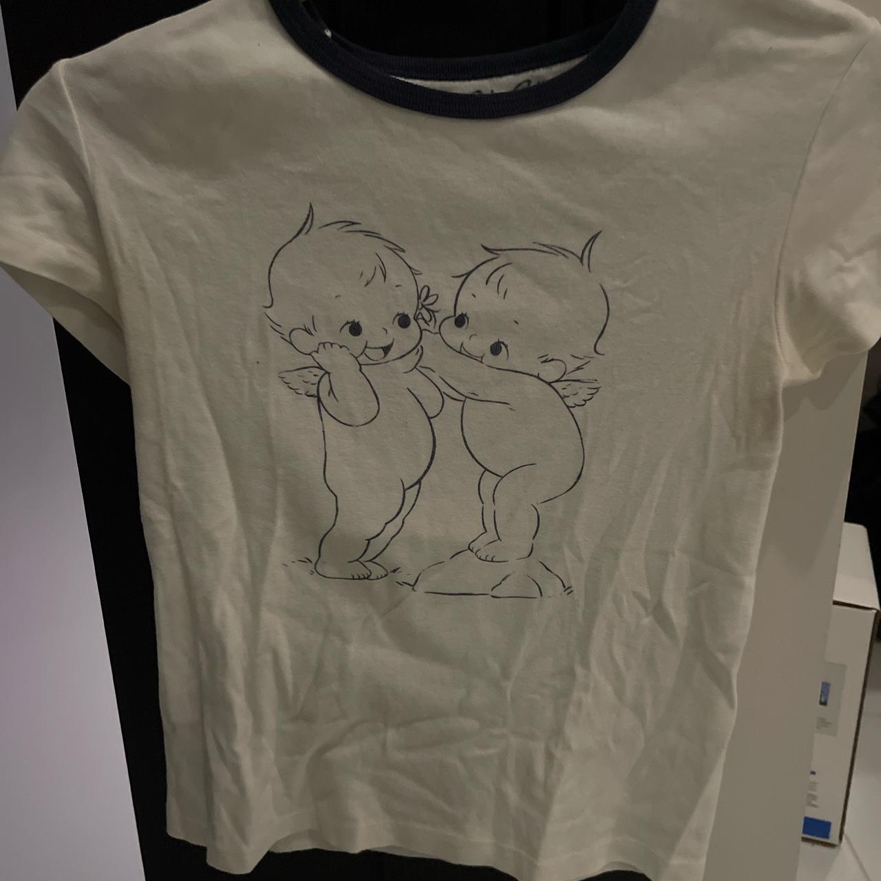 FREE SHIPPING brandy, Melville, baby tee (stained on... Depop