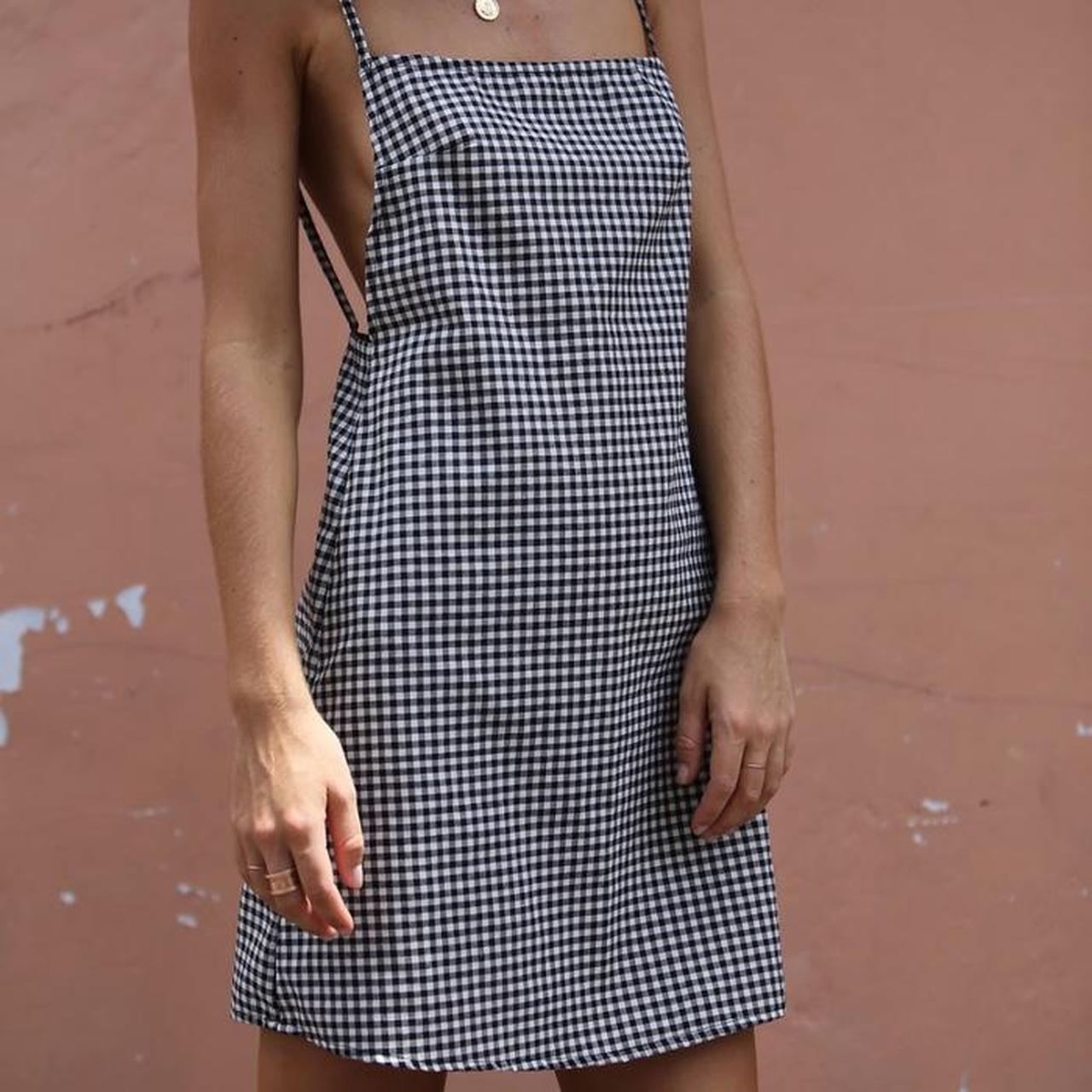 Posse gingham outlet dress