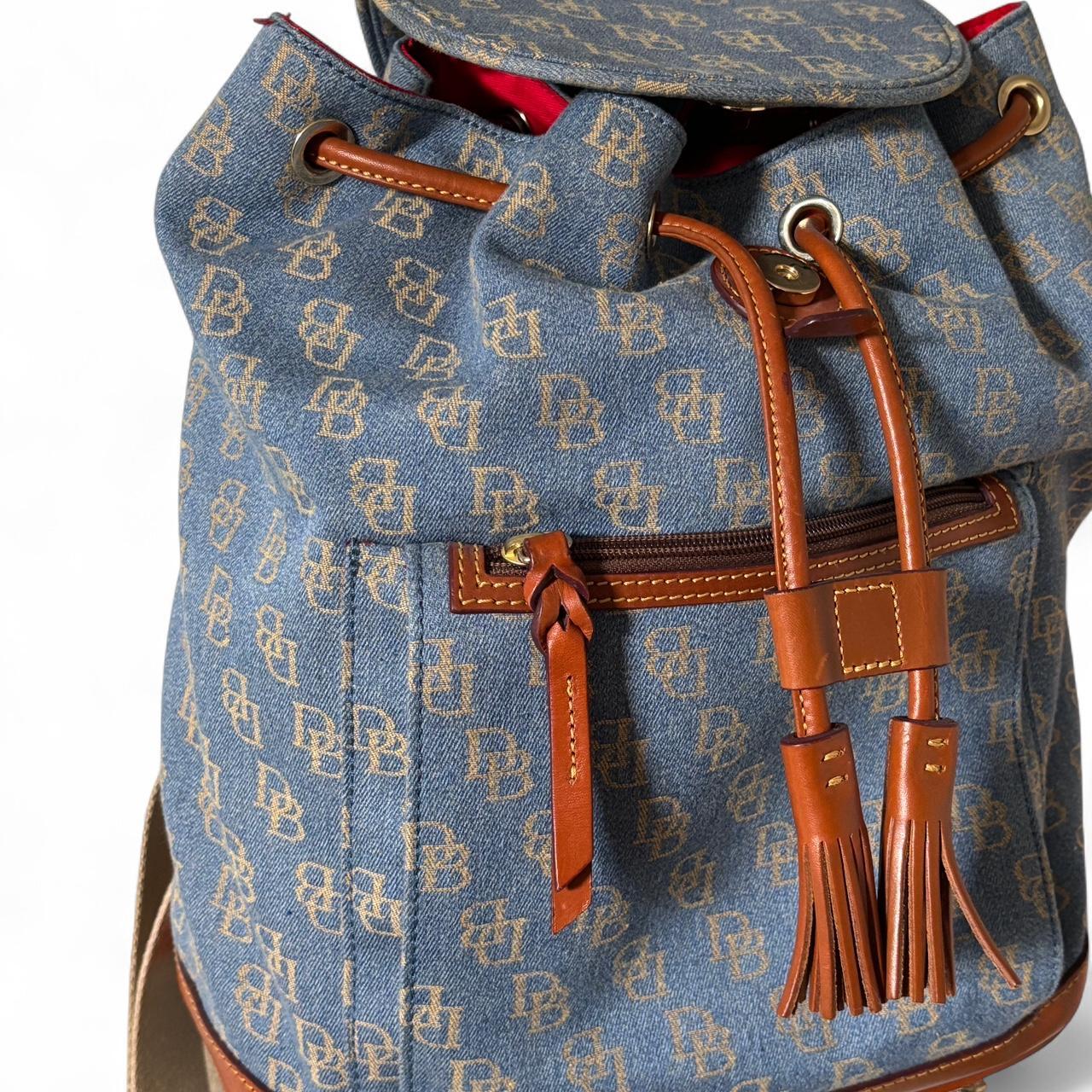 Dooney & Bourke Women's Backpacks - Blue/Brown – … - image 2