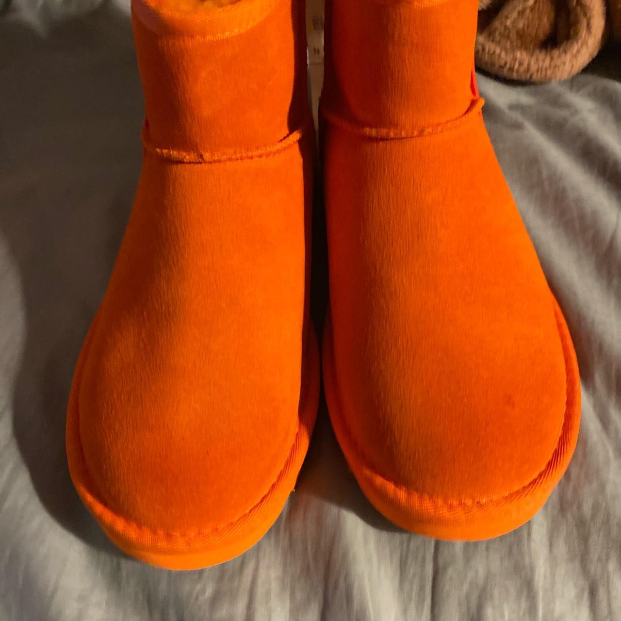 Ugg Orange 6 gradeschool Depop