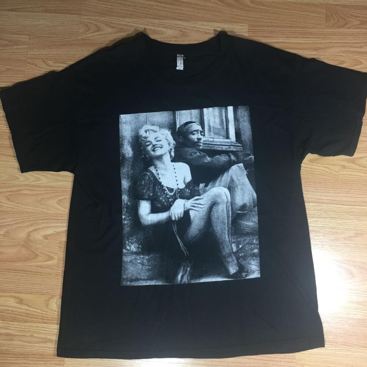 tupac marilyn monroe t shirt