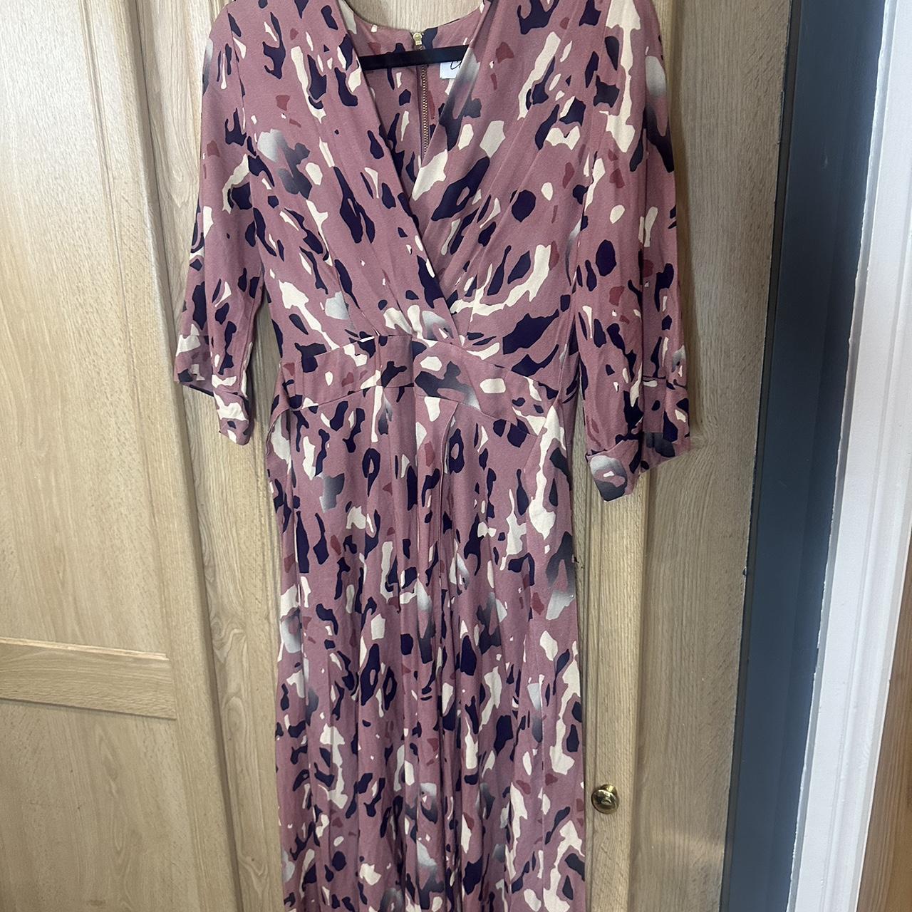 Closet London, 70s Maisie Leopard Wrap Dress in... - Depop