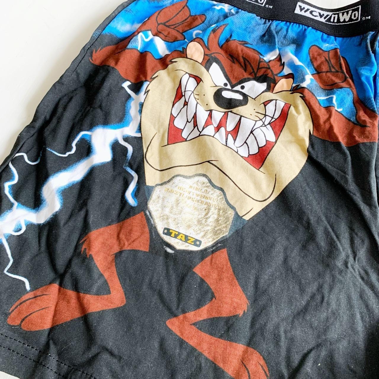 World Cup Soccer Vintage 90s Taz Looney Tunes Boxer Shorts