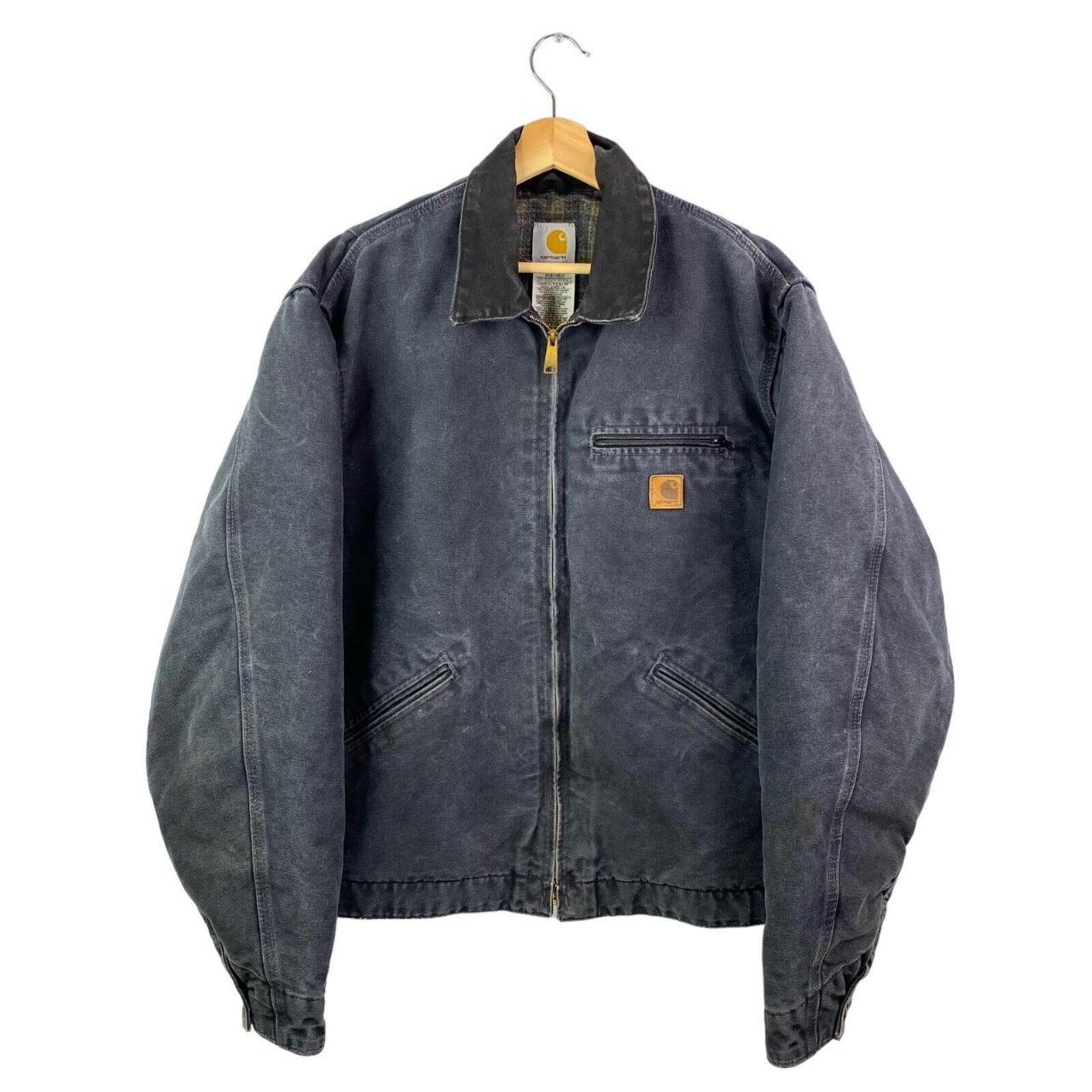 Carhartt Detroit Jacket J97 PTL Petrol Faded... - Depop