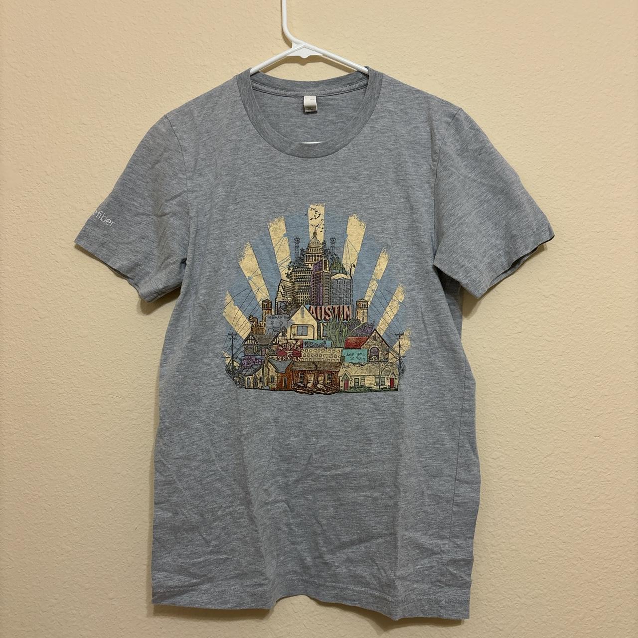 Limited Edition Google Fiber Austin Texas Shirt Small