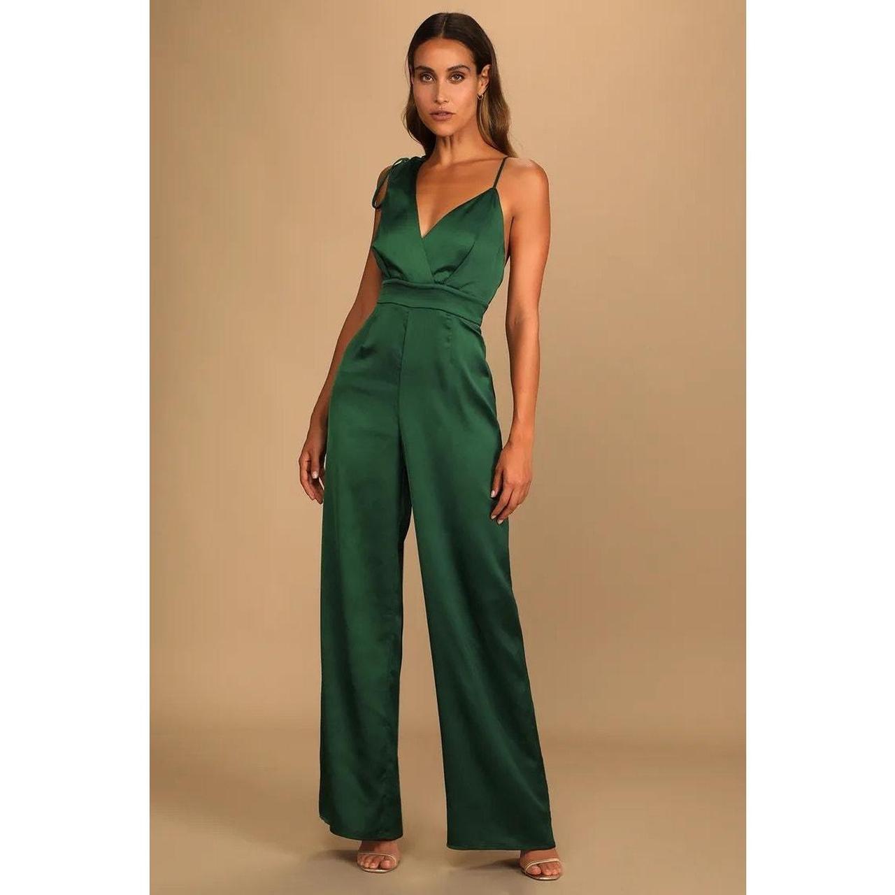 Emerald permanant Green Jumpsuit by