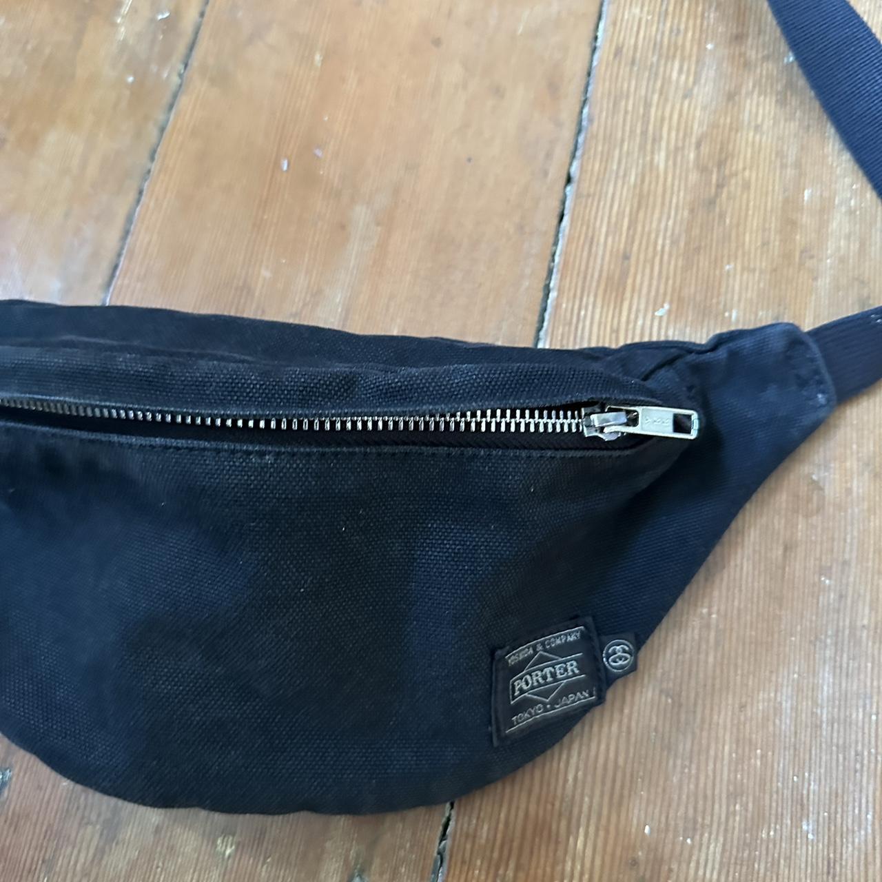 Stüssy Porter Waist bag / Hip Bag Shoulder Bag /side... - Depop