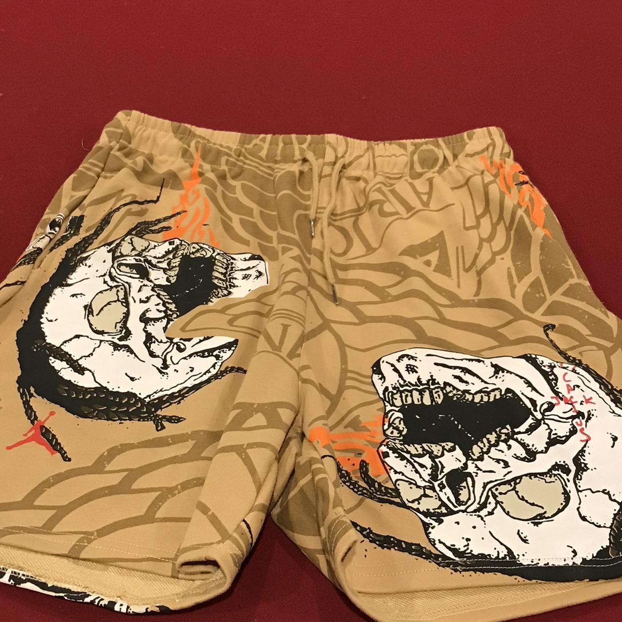 travis scott air jordan shorts