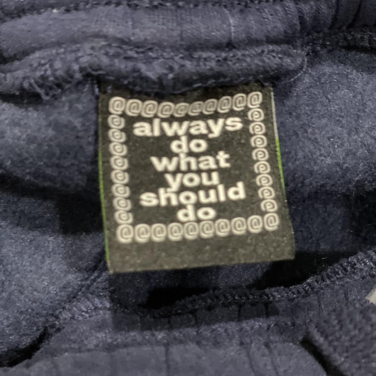 バッグ always do what you should do ALWAYS DO WHAT YOU SHOULD DO: Side Trapper Bag (Black