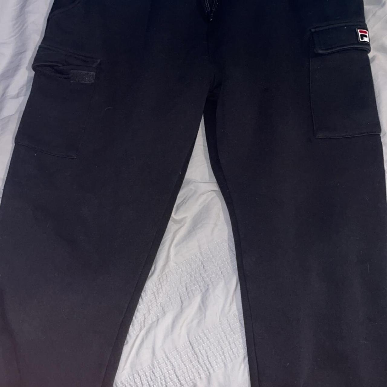 Fila black sports pants ☆ Condition: Brand new - Depop