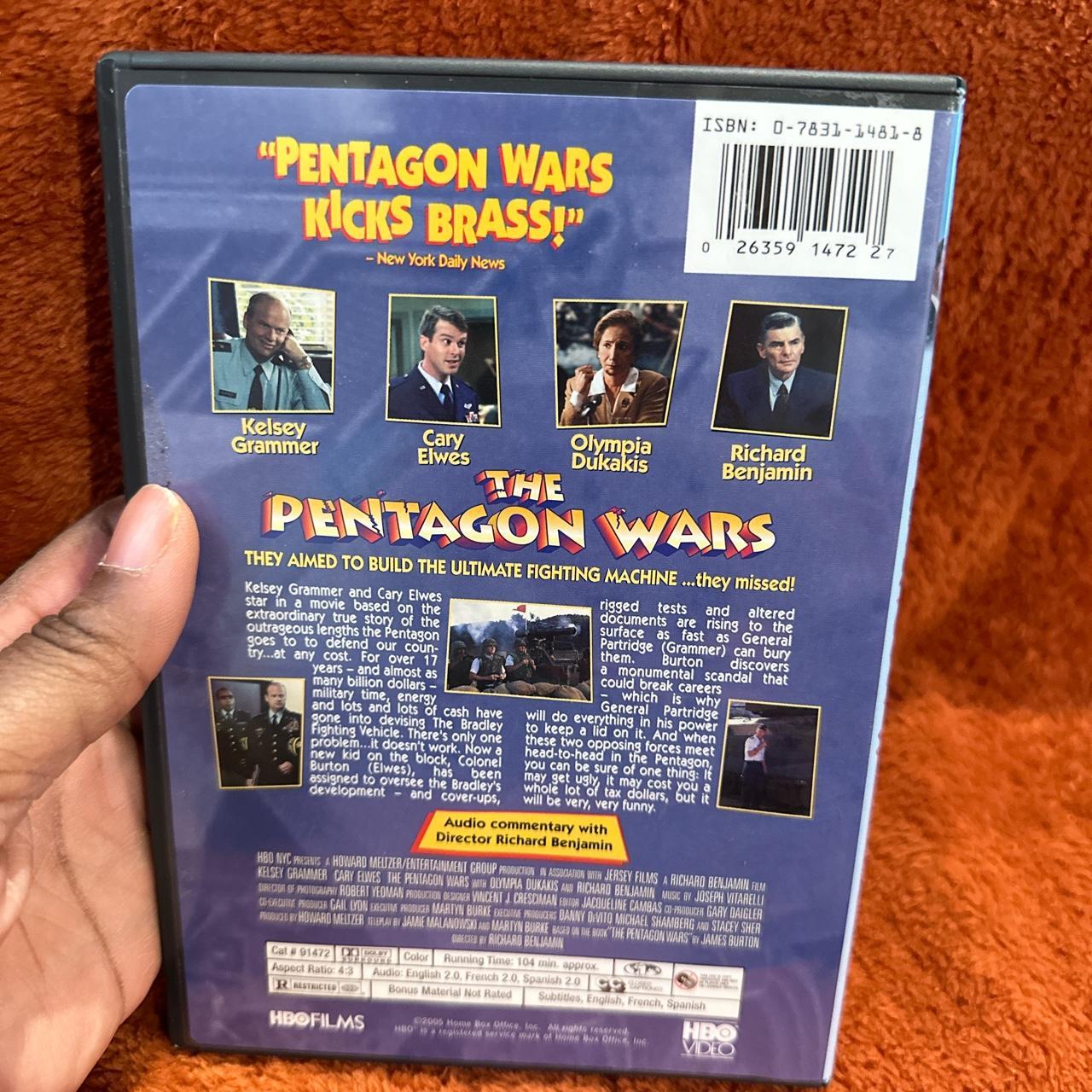 The Pentagon Wars on dvd used. DVD case has scuffs | Depop