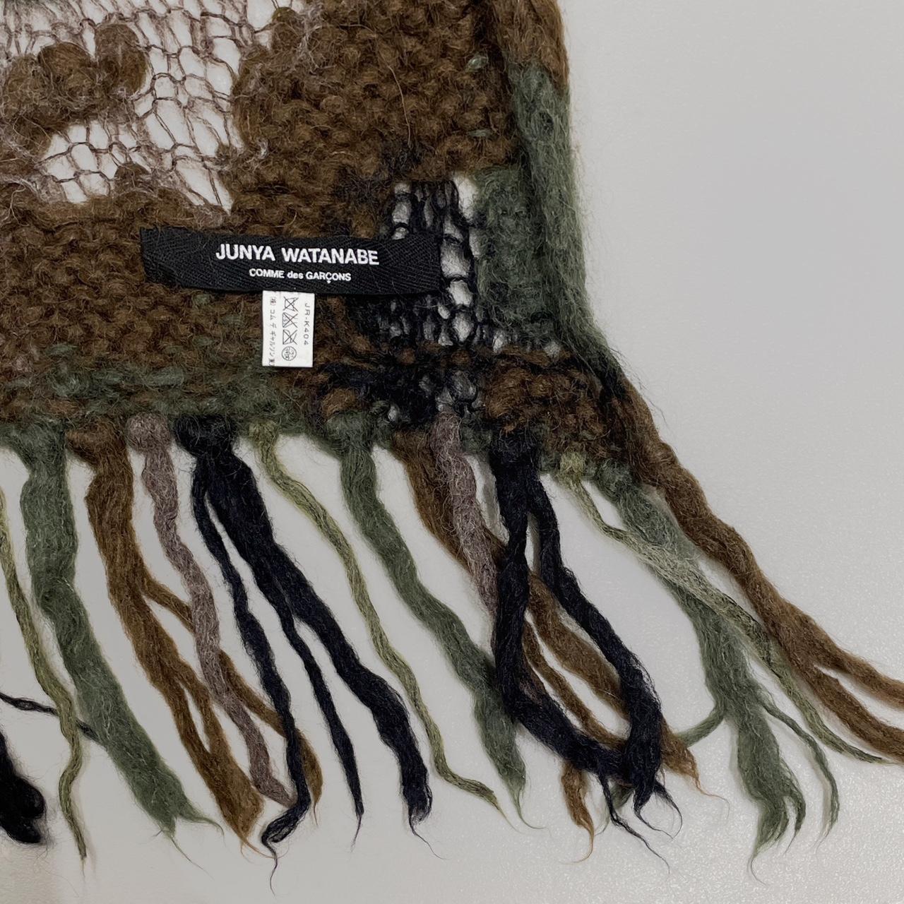 Junya Watanabe Fall 2006 Camo Mohair Scarf This | Depop