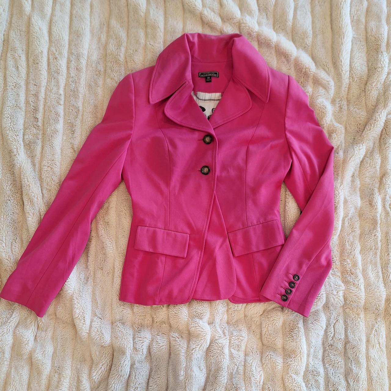 Trelise Cooper Boardroom Tort Rope pink blazer size... Depop