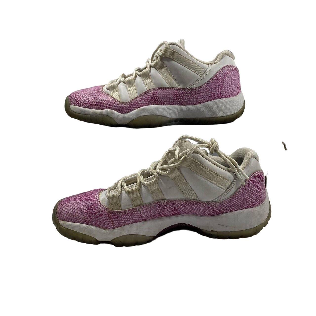 Air Jordan shops 11 pink snakeskin low top 2013