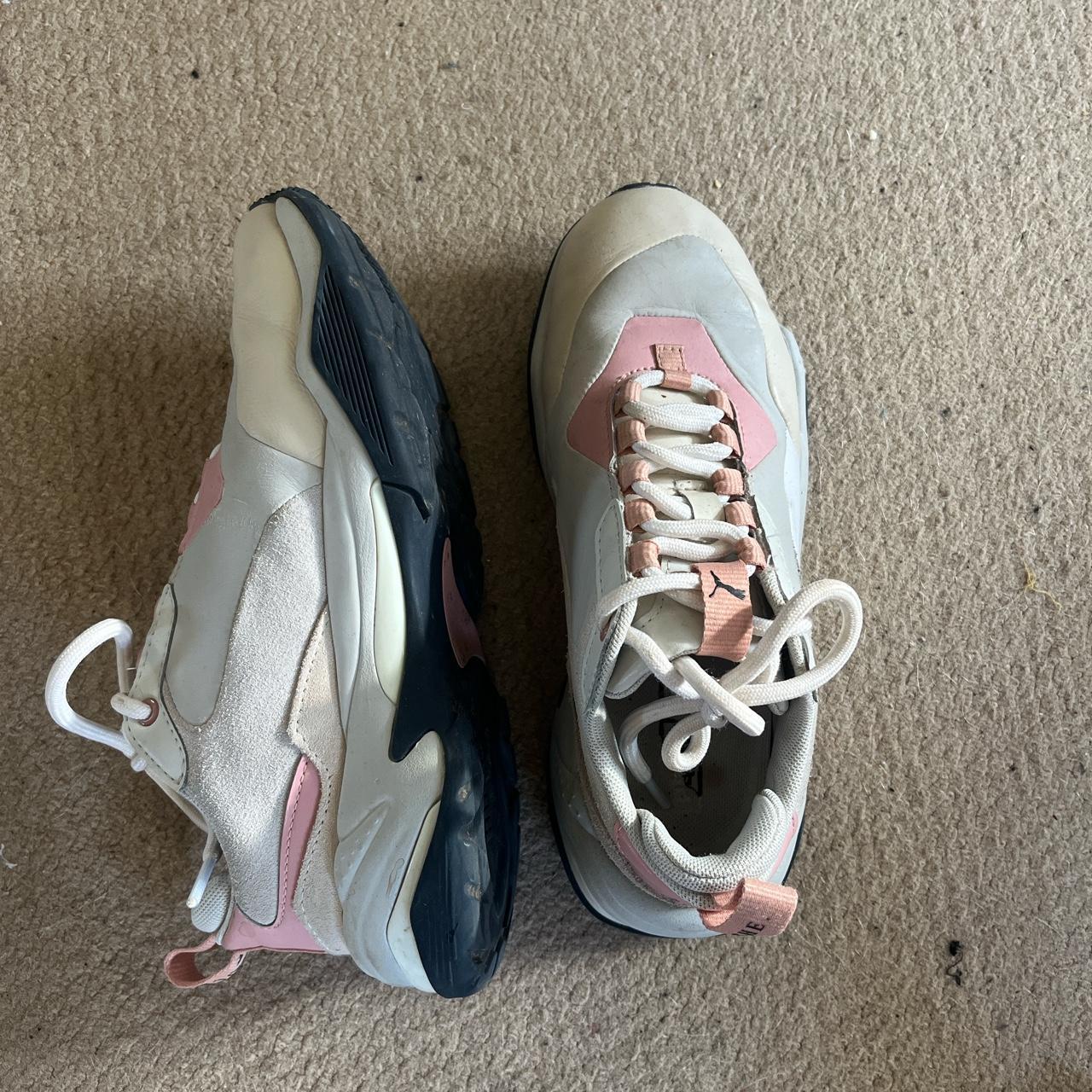 Puma thunder river gauche trainers worn a handful of