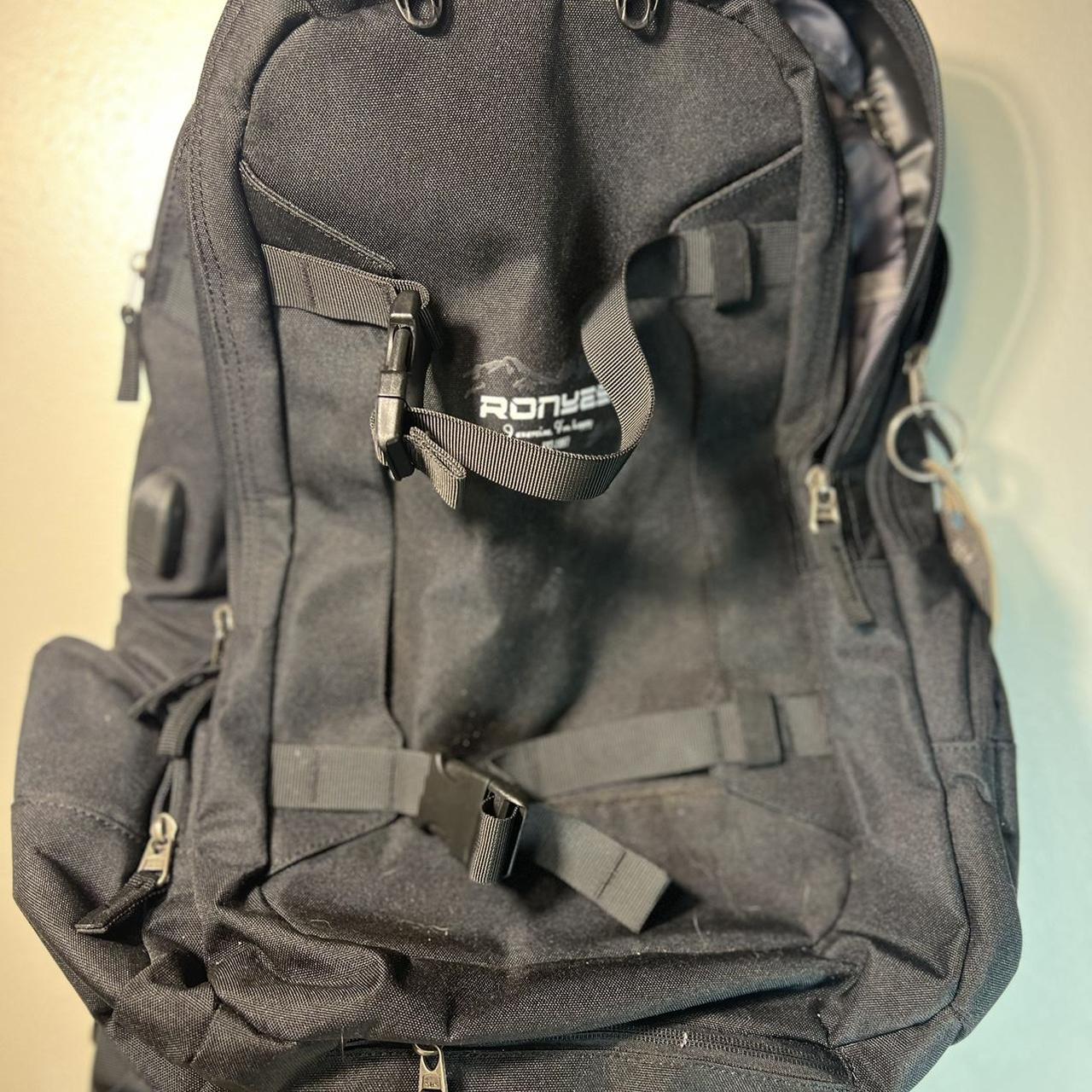 Ronyes Skateboard Backpack Buckle your skateboard... Depop